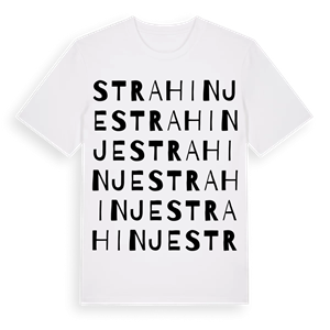 Strahinje ordlek t-shirt – ekologisk bomull t-shirt från Pinshirt
