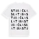 Stubička Slatina ordlek t-shirt