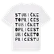 Stubičke Toplice ordlek t-shirt