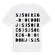 Sušobreg-dio (Donji Sušobreg) ordlek t-shirt