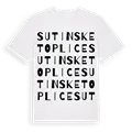 Sutinske Toplice ordlek t-shirt