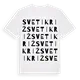 Sveti Križ ordlek t-shirt