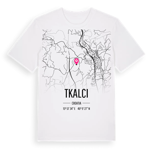 Tkalci karta t-shirt – ekologisk bomull t-shirt från Pinshirt