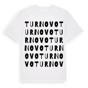 Turnovo ordlek t-shirt – ekologisk bomull t-shirt från Pinshirt