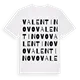 Valentinovo ordlek t-shirt