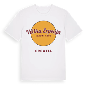 Velika Erpenja cirkel t-shirt – ekologisk bomull t-shirt från Pinshirt