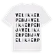 Velika Erpenja ordlek t-shirt