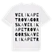 Velika Petrovagorska ordlek t-shirt