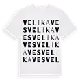 Velika Ves ordlek t-shirt