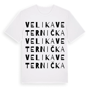 Velika Veternička ordlek t-shirt – ekologisk bomull t-shirt från Pinshirt