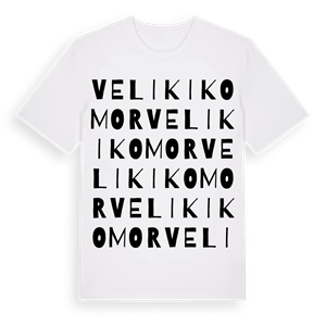 Veliki Komor ordlek t-shirt – ekologisk bomull t-shirt från Pinshirt