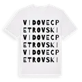 Vidovec Petrovski ordlek t-shirt