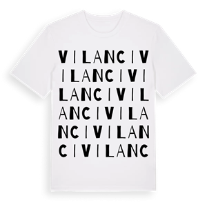 Vilanci ordlek t-shirt – ekologisk bomull t-shirt från Pinshirt