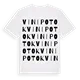 Vinipotok ordlek t-shirt