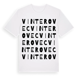 Vinterovec ordlek t-shirt – ekologisk bomull t-shirt från Pinshirt