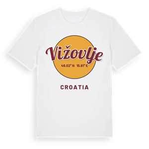 Vižovlje cirkel t-shirt – ekologisk bomull t-shirt från Pinshirt