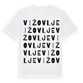 Vižovlje ordlek t-shirt