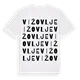 Vižovlje ordlek t-shirt