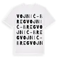 Vojnić-Breg ordlek t-shirt