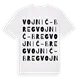 Vojnić-Breg ordlek t-shirt