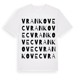 Vrankovec ordlek t-shirt – ekologisk bomull t-shirt från Pinshirt