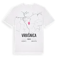 Vrbišnica karta t-shirt