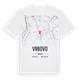 Vrbovo karta t-shirt