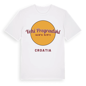 Vrhi Pregradski cirkel t-shirt – ekologisk bomull t-shirt från Pinshirt