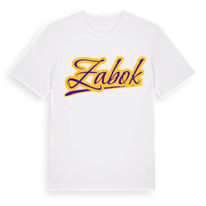 Zabok baseball t-shirt – ekologisk bomull t-shirt från Pinshirt