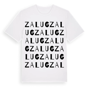 Zalug ordlek t-shirt – ekologisk bomull t-shirt från Pinshirt