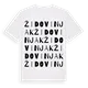 Židovinjak ordlek t-shirt