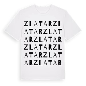 Zlatar ordlek t-shirt – ekologisk bomull t-shirt från Pinshirt