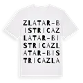 Zlatar-Bistrica ordlek t-shirt