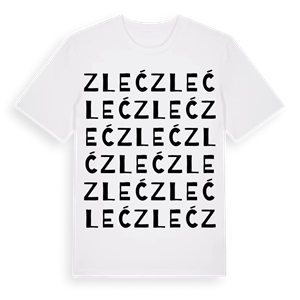 Zleć ordlek t-shirt – ekologisk bomull t-shirt från Pinshirt