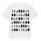 Åbjörnaboda ordlek t-shirt