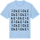 Blue Soul t-shirt med Åeke ordlek t-shirt