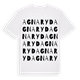 Agnaryd ordlek t-shirt
