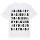 Agunnaryd ordlek t-shirt