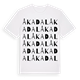 Åkadal ordlek t-shirt