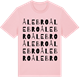 Pink Cotton t-shirt med Ålebro ordlek t-shirt
