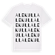 Alekull ordlek t-shirt