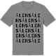 Mid Heather Gray t-shirt med Ålens ordlek t-shirt