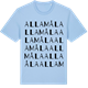 Blue Soul t-shirt med Allamåla ordlek t-shirt