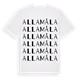 Allamåla ordlek t-shirt