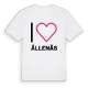Jag älskar Ällenäs t-shirt stort tryck