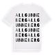 Allgunneberg ordlek t-shirt