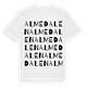 Almedalen ordlek t-shirt
