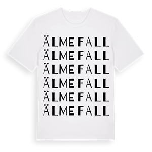 Älmefall ordlek t-shirt – ekologisk bomull t-shirt från Pinshirt