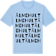 Blue Soul t-shirt med Älmehult ordlek t-shirt