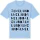 Blue Soul t-shirt med Älmelund ordlek t-shirt